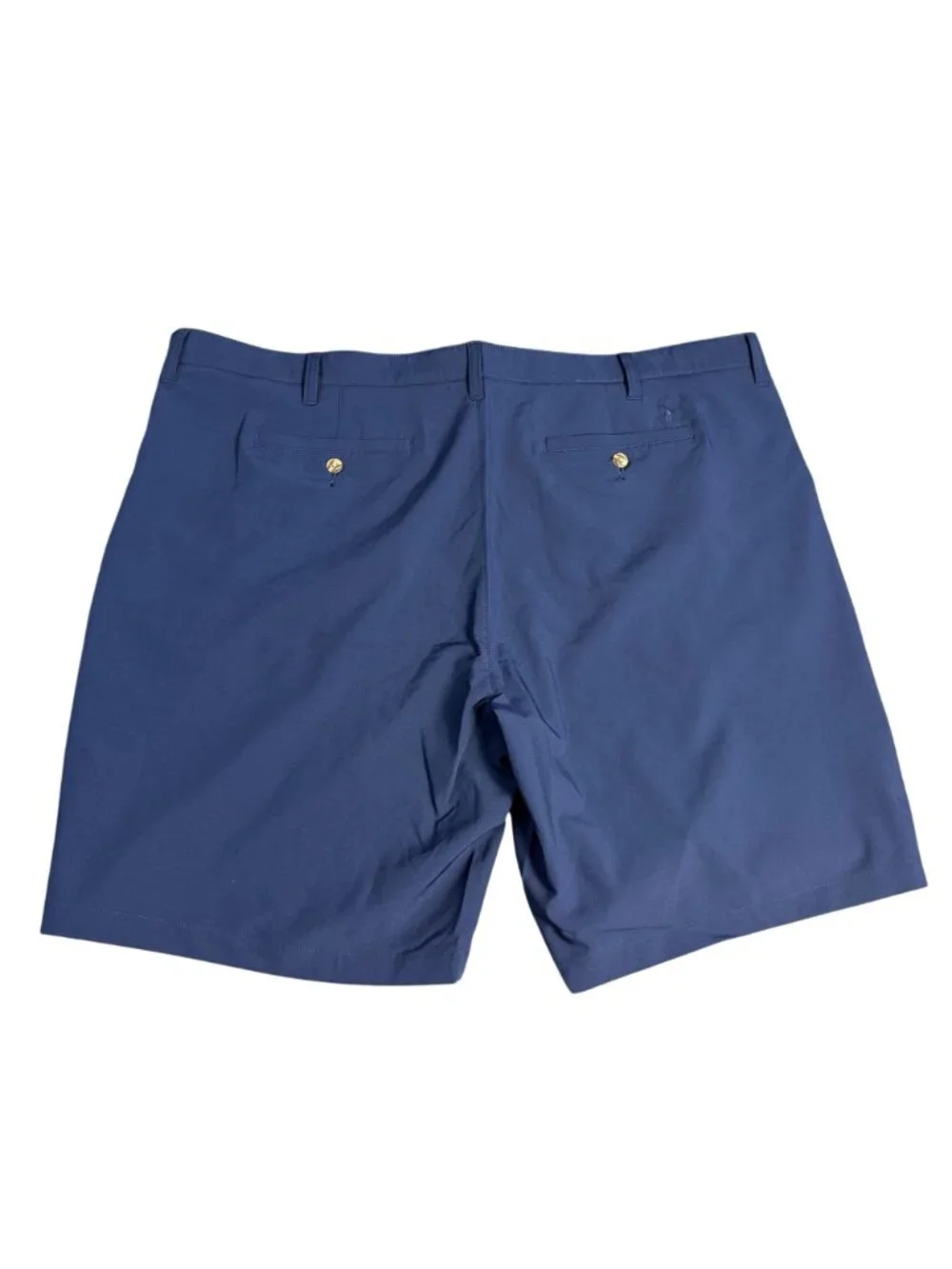 Polo Ralph Lauren Mens Navy Classic Fit Chino Shorts Size 44B Cotton Blend MSRP